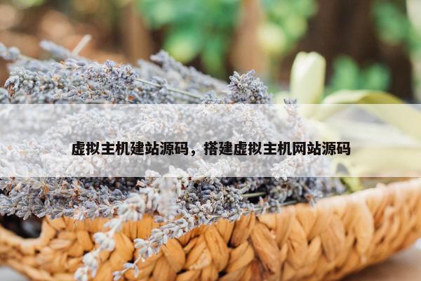 虚拟主机建站源码，搭建虚拟主机网站源码