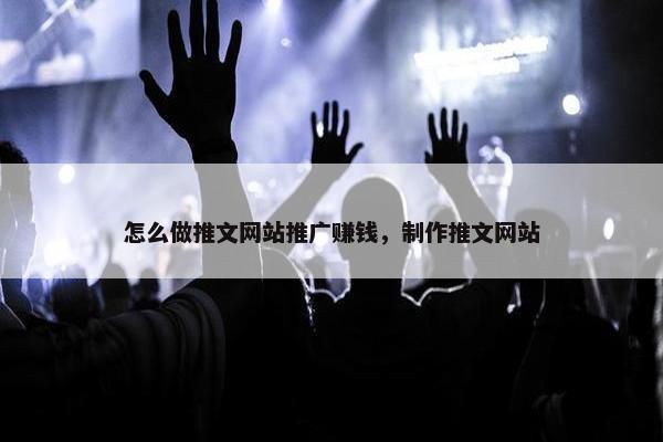 怎么做推文网站推广赚钱，制作推文网站