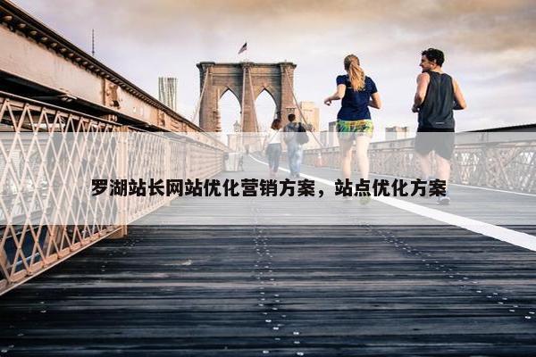 罗湖站长网站优化营销方案，站点优化方案