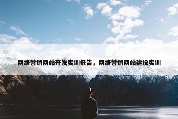 网络营销网站开发实训报告，网络营销网站建设实训
