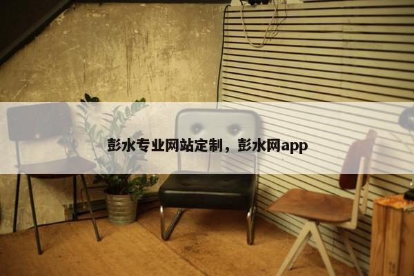 彭水专业网站定制，彭水网app
