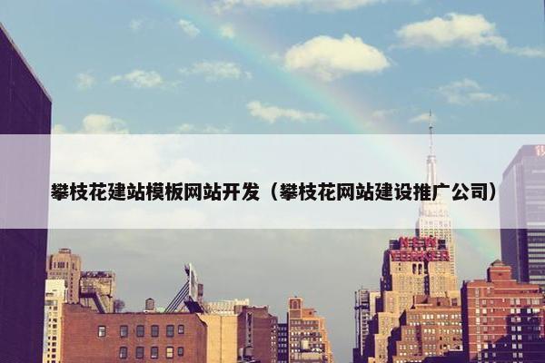 攀枝花建站模板网站开发（攀枝花网站建设推广公司）