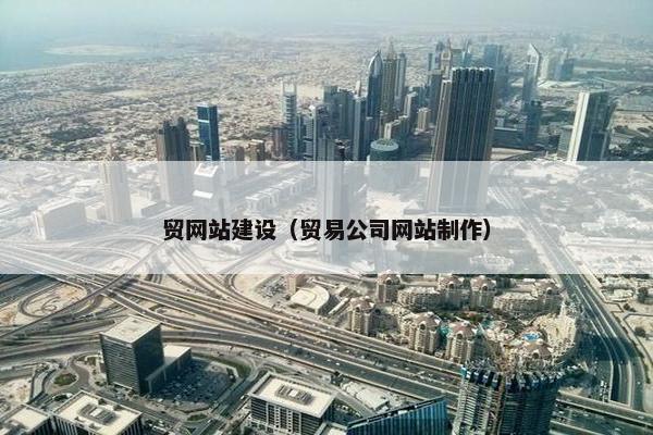 贸网站建设（贸易公司网站制作）