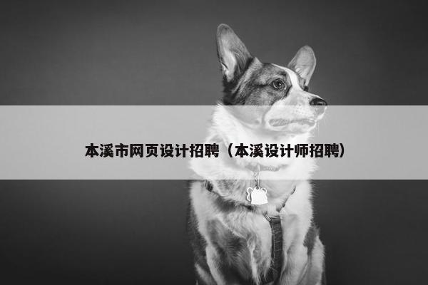 本溪市网页设计招聘（本溪设计师招聘）