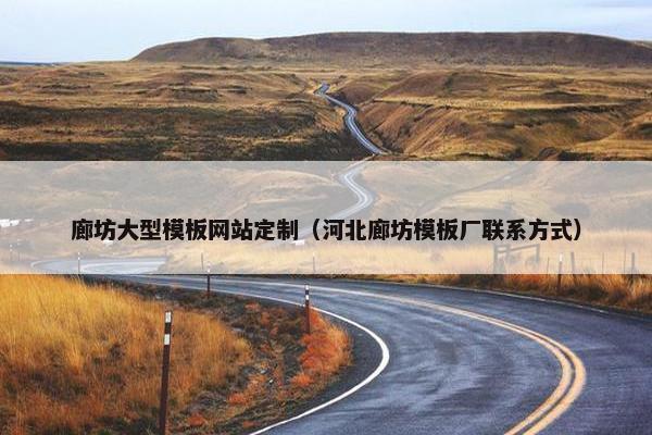 廊坊大型模板网站定制（河北廊坊模板厂联系方式）