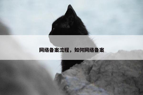 网络备案流程，如何网络备案