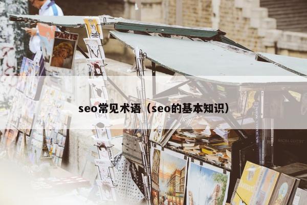 seo常见术语（seo的基本知识）