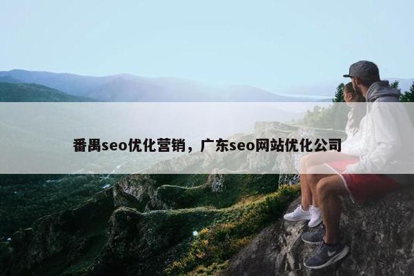 番禺seo优化营销，广东seo网站优化公司