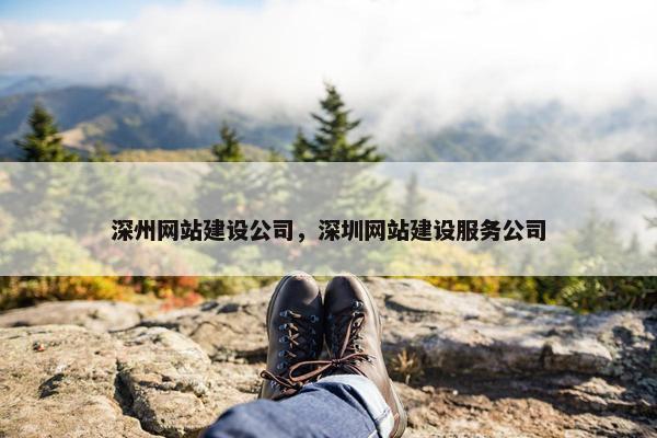 深州网站建设公司，深圳网站建设服务公司