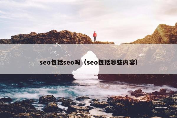 seo包括seo吗（seo包括哪些内容）