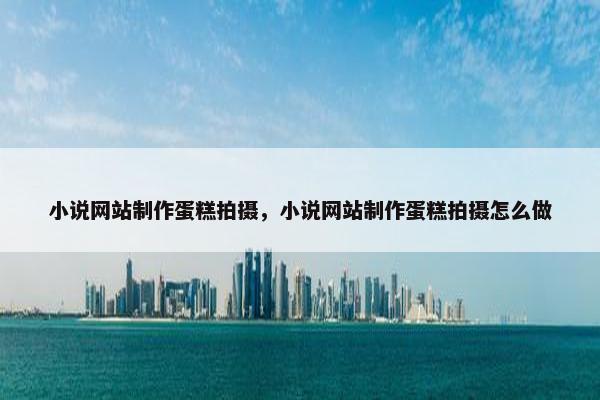 小说网站制作蛋糕拍摄，小说网站制作蛋糕拍摄怎么做