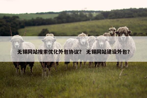 无锡网站搜索优化外包协议？ 无锡网站建设外包？