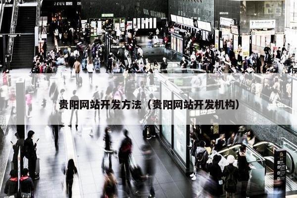 贵阳网站开发方法（贵阳网站开发机构）