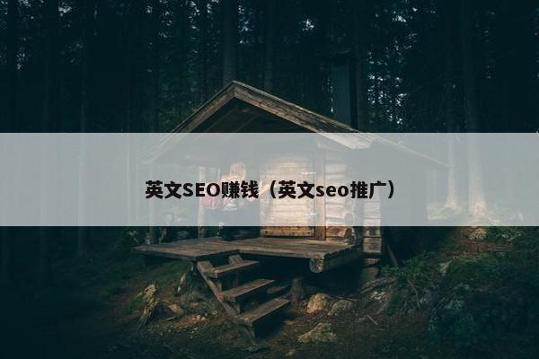 英文SEO赚钱（英文seo推广）