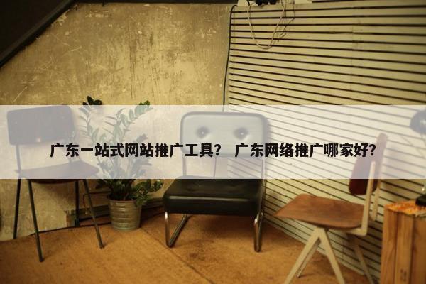 广东一站式网站推广工具？ 广东网络推广哪家好？
