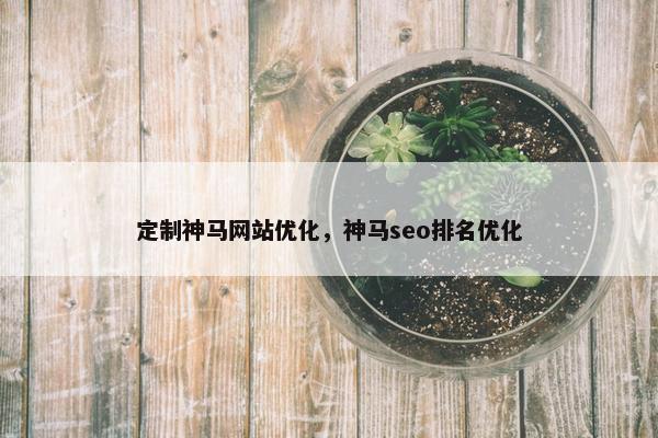 定制神马网站优化，神马seo排名优化