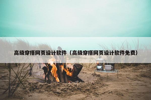 高级穿搭网页设计软件（高级穿搭网页设计软件免费）