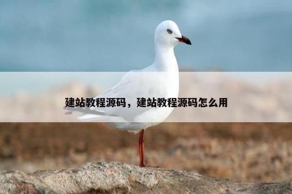 建站教程源码，建站教程源码怎么用