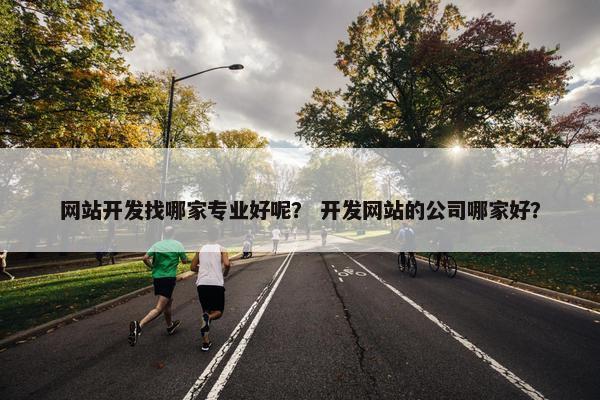 网站开发找哪家专业好呢？ 开发网站的公司哪家好？