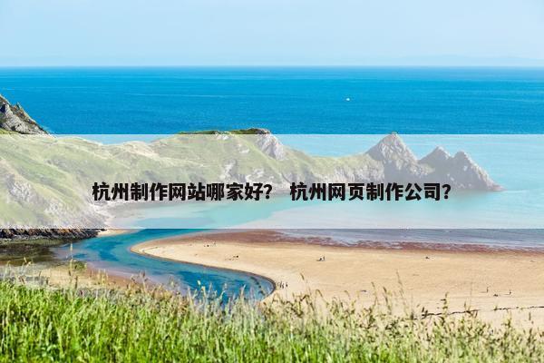 杭州制作网站哪家好？ 杭州网页制作公司？