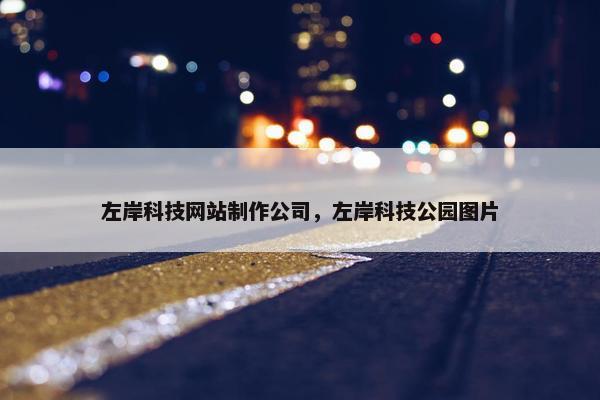 左岸科技网站制作公司，左岸科技公园图片