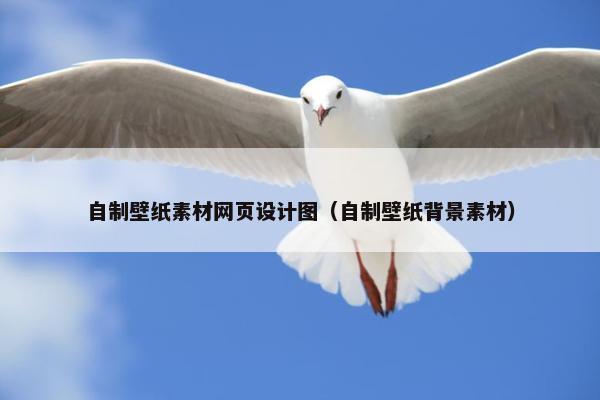 自制壁纸素材网页设计图（自制壁纸背景素材）