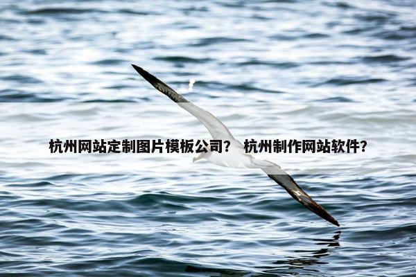 杭州网站定制图片模板公司？ 杭州制作网站软件？