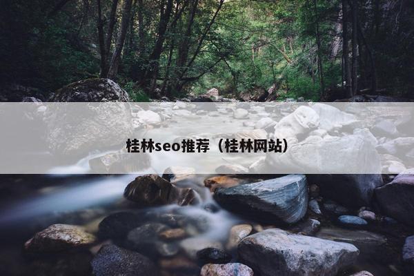 桂林seo推荐（桂林网站）